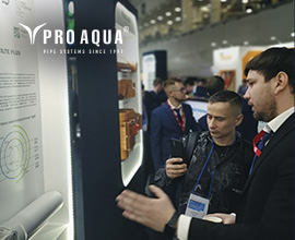 Блогер СанРус стал гостем нашего стенда! для систем водоснабжения PRO AQUA