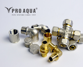 Способы монтажа для систем PRO AQUA. Монтируем аксиальные, компрессионные и резьбовые фитинги для систем водоснабжения PRO AQUA