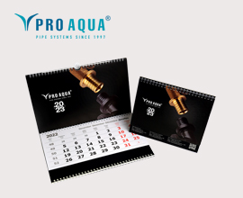 Новый календарь от PRO AQUA для систем водоснабжения PRO AQUA