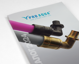 Новый каталог продукции PRO AQUA 2024 для систем водоснабжения PRO AQUA