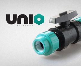 Шаровые краны UNIO снова в наличии! для систем водоснабжения PRO AQUA