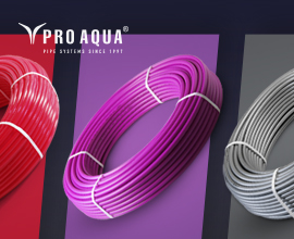 AquaHeat, AquaFloor и AquaTech – новые названия от PRO AQUA для удобства выбора! для систем водоснабжения PRO AQUA