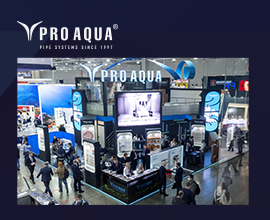 Приходите на наш стенд А 4011! для систем водоснабжения PRO AQUA